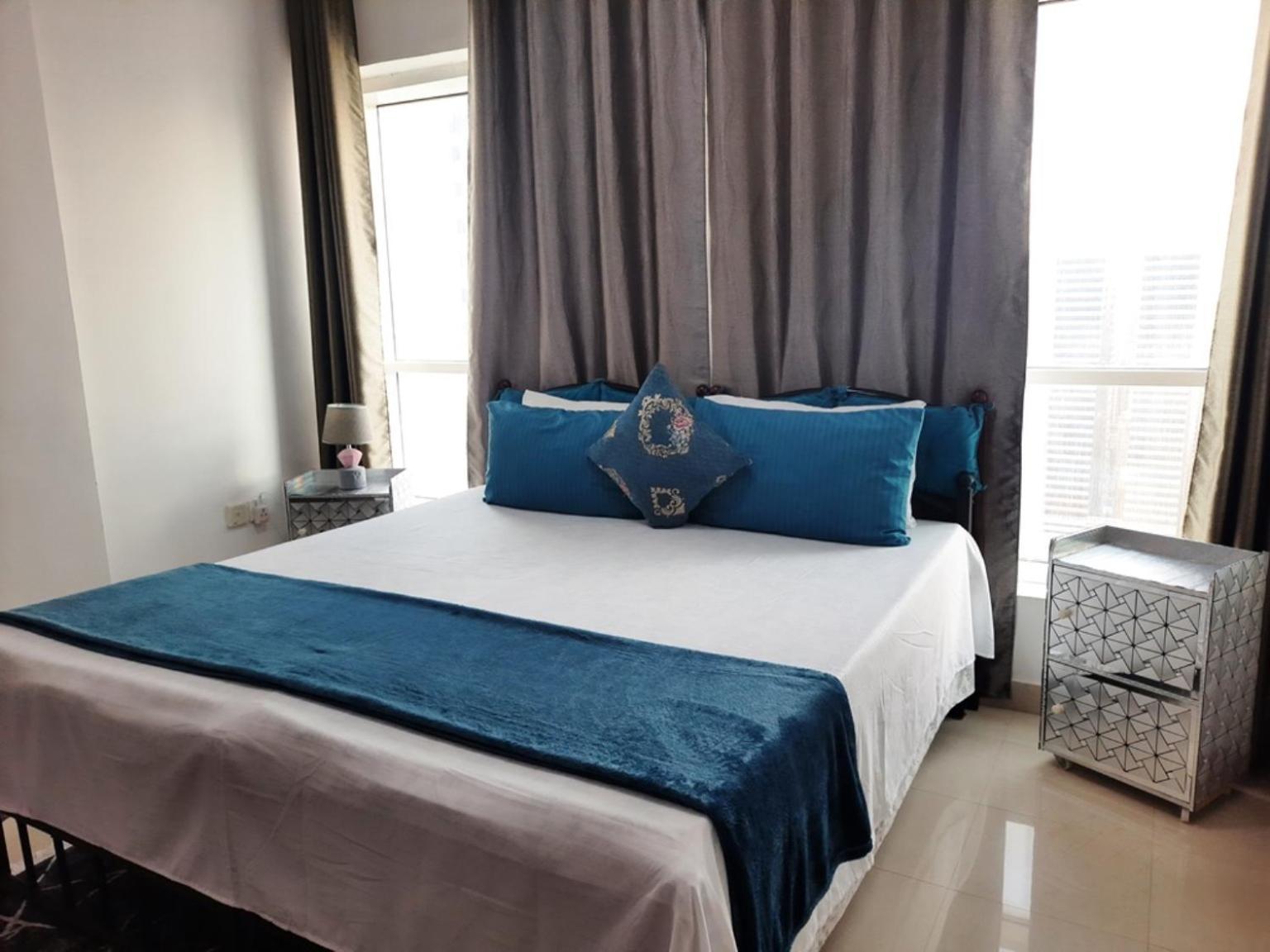 Beach Side Private Room At Sharjah-Dubai Border Bagian luar foto